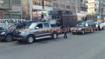 بالفيديو والصور .. انتشار أمني مكثف بالهرم استعدادًا لتظاهرات اليوم