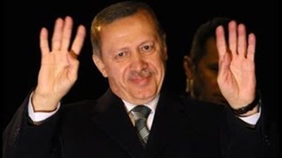 بالفيديو..«أردوغان» يدعو الأتراك للوحدة تحت «إشارة رابعة»