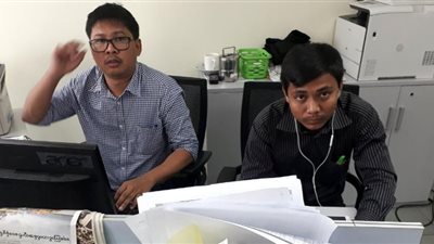 الأمم المتحدة تطالب بتحرير صحفيي رويترز المعتقلين في ميانمار