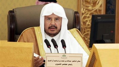 رئيس مجلس الشورى السعودي يصل إلى مطار القاهرة الدولي