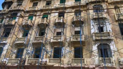 هاشتاج لوقف هدم عقار تراثي بالإسكندرية (صور)