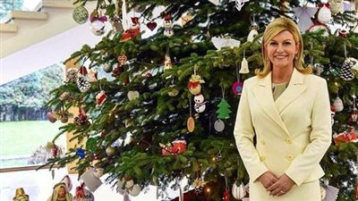 رئيسة كرواتيا تحلم بنشر السلام والفرح في عيد الميلاد