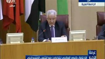 بالفيديو.. الاحتفال باليوم العالمى للتضامن مع الشعب الفلسطينى