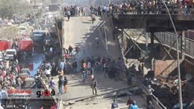 تسكين 8 أسر متضررة من انهيار «كوبرى منصور» في عزبة النخل