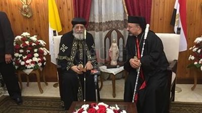 البابا تواضروس مهنئا بطريرك الكاثوليك بعيد الميلاد: فرصة لتأكيد المحبة