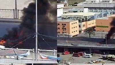 قطع كوبري العوايد بالإسكندرية