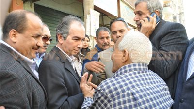 بالصور.. محافظ الجيزة يعلن البدء في تطوير شارع العروبة