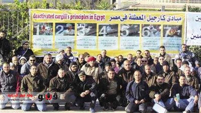 بالصور.. الاحتجاجات العمالية تضرب الإسكندرية