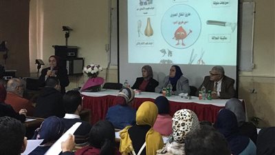 حملة التوعية بمرض فيروس سي تصل «تجارة عين شمس»