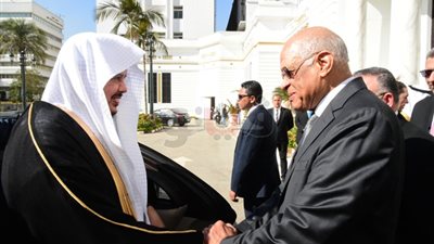 عبد العال خلال لقائه رئيس الشورى السعودى: ندعو لمزيد من الاستثمارات بمصر