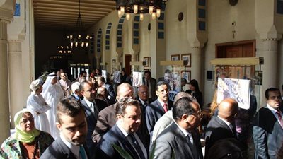 بالصور.. معرض لانتهاكات إسرائيل بمناسبة يوم التضامن مع فلسطين