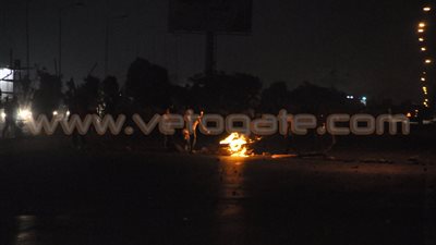 أنصار المعزول يقطعون طريق صيدناوي بالعاشر من رمضان