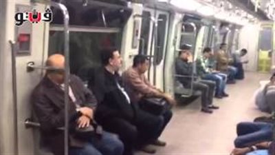 بالفيديو.. وزير النقل يتفقد محطات المترو متخفيًا