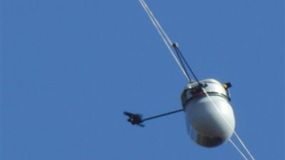 إسرائيل تطلق منطادا للتجسس تجاه الأجواء اللبنانية ( صور)