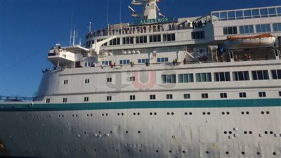 السفينة «الباتروس» تصل ميناء بورسعيد السياحي على متنها 989 راكبا