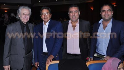 محمود سعد يحضر حفل أنغام بجامعة مصر