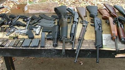 ضبط متفجرات وطلقات وأسلحة نارية في مزرعة بالإسماعيلية