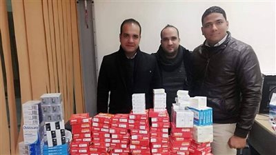 جمارك مطار أسيوط الدولي تضبط محاولتي تهريب كمية من الأدوية البشرية