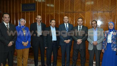 وفد ديوان المحاسبة بالمملكة الأردنية يزور «الجهاز المركزي»