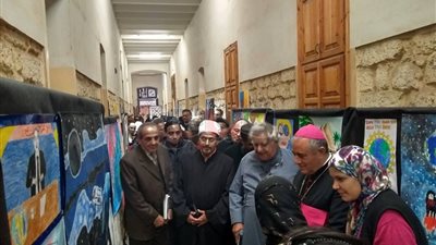 سفير الفاتيكان في مصر يفتتح مهرجان «ارسم حلمك» في قنا (صور)