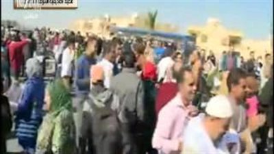 بالفيديو.. زغاريد وإغماءات أمام أكاديمة الشرطة بعد براءة مبارك