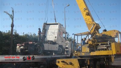 مرور البحر الأحمر: تحويل طريق سفاجا القصير بعد انقلاب ناقلة بنزين