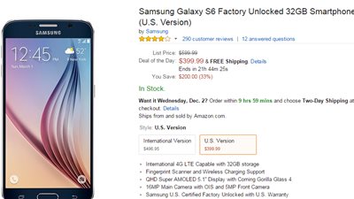 اليوم فقط.. تخفيض سعر «جالاكسى إس 6» لـ 3138 جنيها