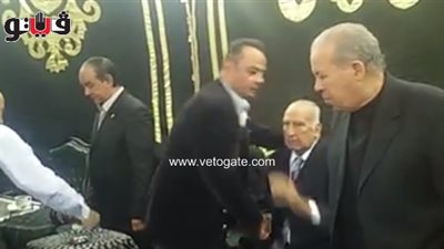 سفير البحرين وعادل هيكل وأبو رجيلة في عزاء أحمد رفعت