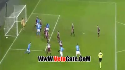 نابولي يتقدم بثلاثية نظيفة أمام تورينو بالشوط الأول (فيديو)