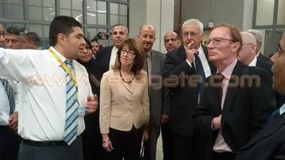 بالصور.. وفد النقد الدولي يتفقد جمرك «إل إتش إل» بمطار القاهرة