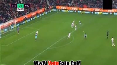 رمضان صبحي يشارك في خسارة ستوك سيتي أمام وست هام 3/0 (فيديو)