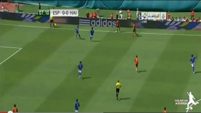 بالفيديو.. إسبانيا تفوز على هايتى بهدفين لهدف وديًا