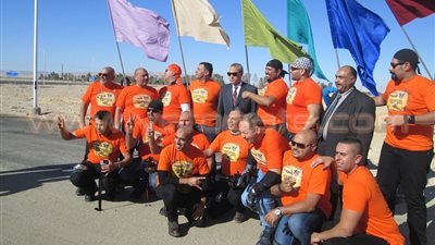 بالفيديو والصور.. قنا تستقبل مهرجان الدراجات النارية