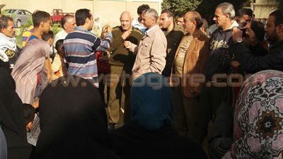 بالصور.. أمن المنوفية يفشل في فض إضراب أصحاب شقق الإسكان الاجتماعي