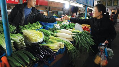 ارتفاع التضخم فى الصين إلى 2.1%