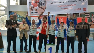 بالصور.. 350 لاعبا ولاعبة يشاركون في مسابقات الأولمبياد الخاص بالجيزة