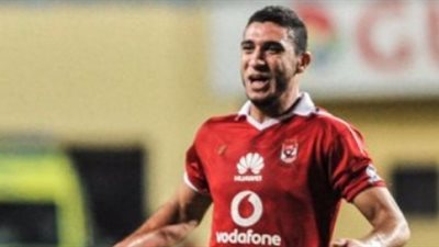 ربيعة ينتظم في تدريبات الأهلي عقب موقعة سموحة