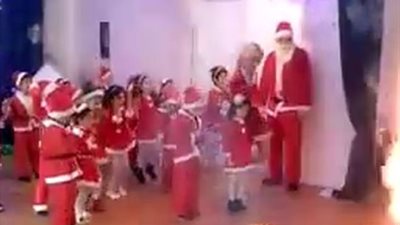 عرض ألعاب نارية خاطئ في حضانة يثير ذعر الأطفال (فيديو وصور)