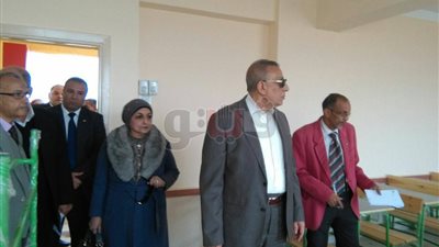 محافظ الجيزة يفتتح مدرسة بمنشأة القناطر بتكلفة 6 ملايين جنيه (صور)