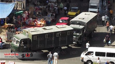 تعزيزات أمنية أمام وزارة 