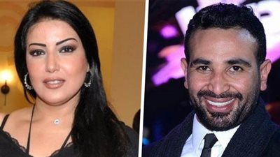 أبرز الرسائل الرومانسية لأحمد سعد وسمية الخشاب بعد الزواج