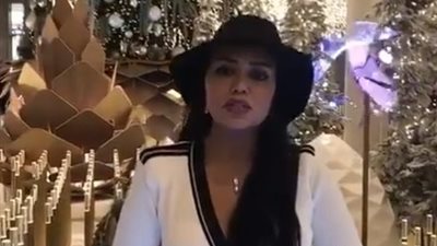 رانيا يوسف تهنئ جمهورها بالعام الجديد (فيديو)