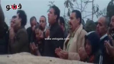 خطبة مؤثرة لـ«الكومي» أثناء دفن جثمان محمد السباعي بالشرقية (فيديو)