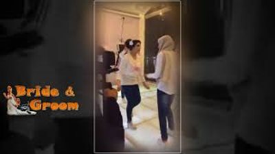 شقيقة عروس تقود صديقاتها في زفة صعيدي (فيديو)