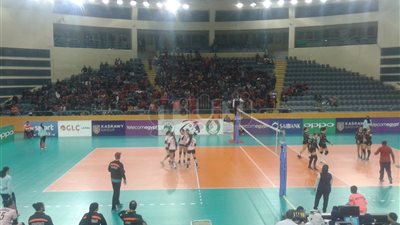 ألتراس أهلاوي يؤازر «سيدات الطائرة» أمام سبورتنج بالبطولة العربية (صور)