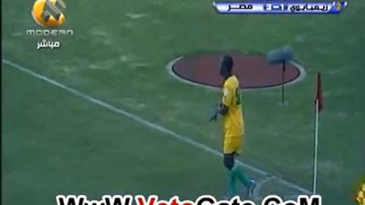 بالفيديو .. منتخب زيمبابوي يحرز الهدف الثاني في مصر