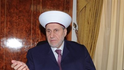 مفتي طرابلس وشمال لبنان: فلسطين درة الحرية والاستقلال للعرب