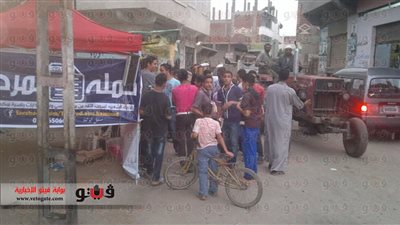 بالصور.. تمرد أبوحماد تواصل فعالياتها رغم انقطاع الكهرباء بالشرقية