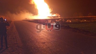 نشرة الأخبار وأبرزها: انفجار خط بترول بقرية «ميانة» في بني سويف