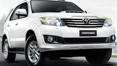 تويوتا «فورتشنر» تسجل 350 ألف جنيه في السوق المحلية